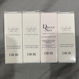 Dior La Mousse and Dream Skin Care Set Travel Size